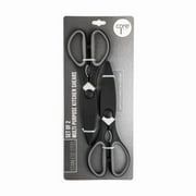 Core Kitchen 6012408 Plastic & Stainless Steel Kitchen Shears - 2 Piece