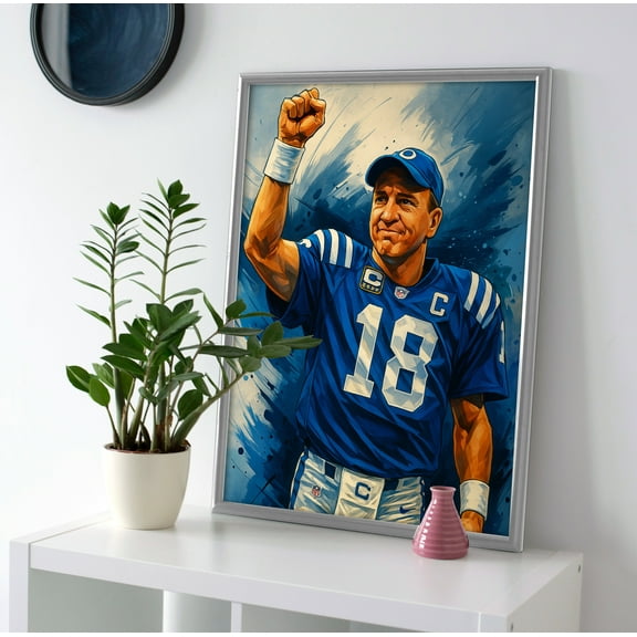 Peyton Manning Poster or Canvas Wall Art