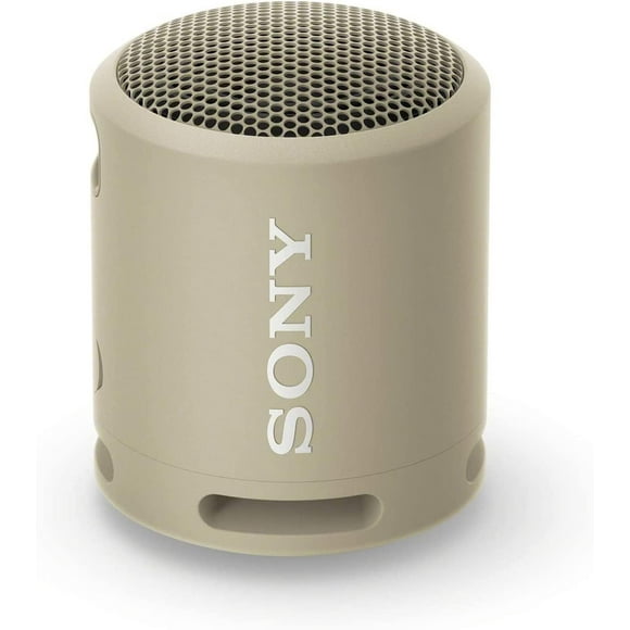 Sony SRS-XB13 | [SRSXB13/CC ]  Extra BASS Wireless Portable Compact Speaker -  IP67 Waterproof – Bluetooth – Taupe