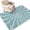 Blue, Sky Blue, Teal, Cream, variant on Hallway Runner Rug 2'x6', Abstract Sun Kitchen Runner Rugs Non-Slip Carpet Mats, Middle Century Bohemia Sunshine Retro Blue Bedside Rugs Runners Washable Floor Carpet for Bathroom Laundry Room