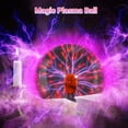thumbnail image 5 of Bola de plasma, lámpara de plasma de 3 pulgadas, globo de plasma sensible al tacto, nebulosa alimentada por USB o batería, juguete novedoso para niños, fiestas, accesorios, dormitorio, hogar, decorac JAMW Sencillez, 5 of 5