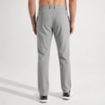 thumbnail image 4 of MASKERT Mens Golf Pants-Stretch Work Dress Pants Quick Dry Lightweight Casual Comfy Trousers with Pockets Light Gray（Size XS-XXXL）, 4 of 8