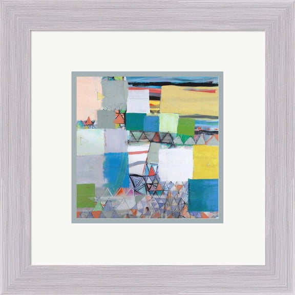 Great Art Now Oceanside by Michelle Daisley Moffitt, Framed Wall Art, 16W x 16H