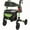 Green, variant on Vacmaster Rollator Walker for Seniors, Lightweight Folding Rolling Walker with Seat , 4-Wheel Mobility Aid Aluminum Walkers with 8 inch Rubber Wheels, Handles and Backrest for Seniors and Adult