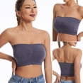 thumbnail image 5 of SDNall Tube Tops for Women Ladies Traceless Comfortable No Steel Ring Breathable Gathering Bra Wounderwear Tube Top Strapless Bra, 5 of 9