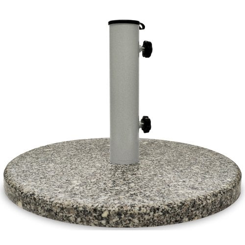 Granite Patio Umbrella Base 30 Pounds, 17.7 x 12.2