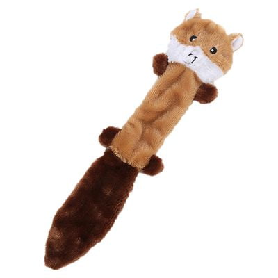 squeaky racoon dog toy