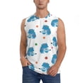 thumbnail image 2 of Picia Cartoon Poodle Dog mens Cotton Tank Undershirts , Moisture-wicking Ribbed Tanks, Lightweight Cotton Tank Undershirts-, 2 of 8