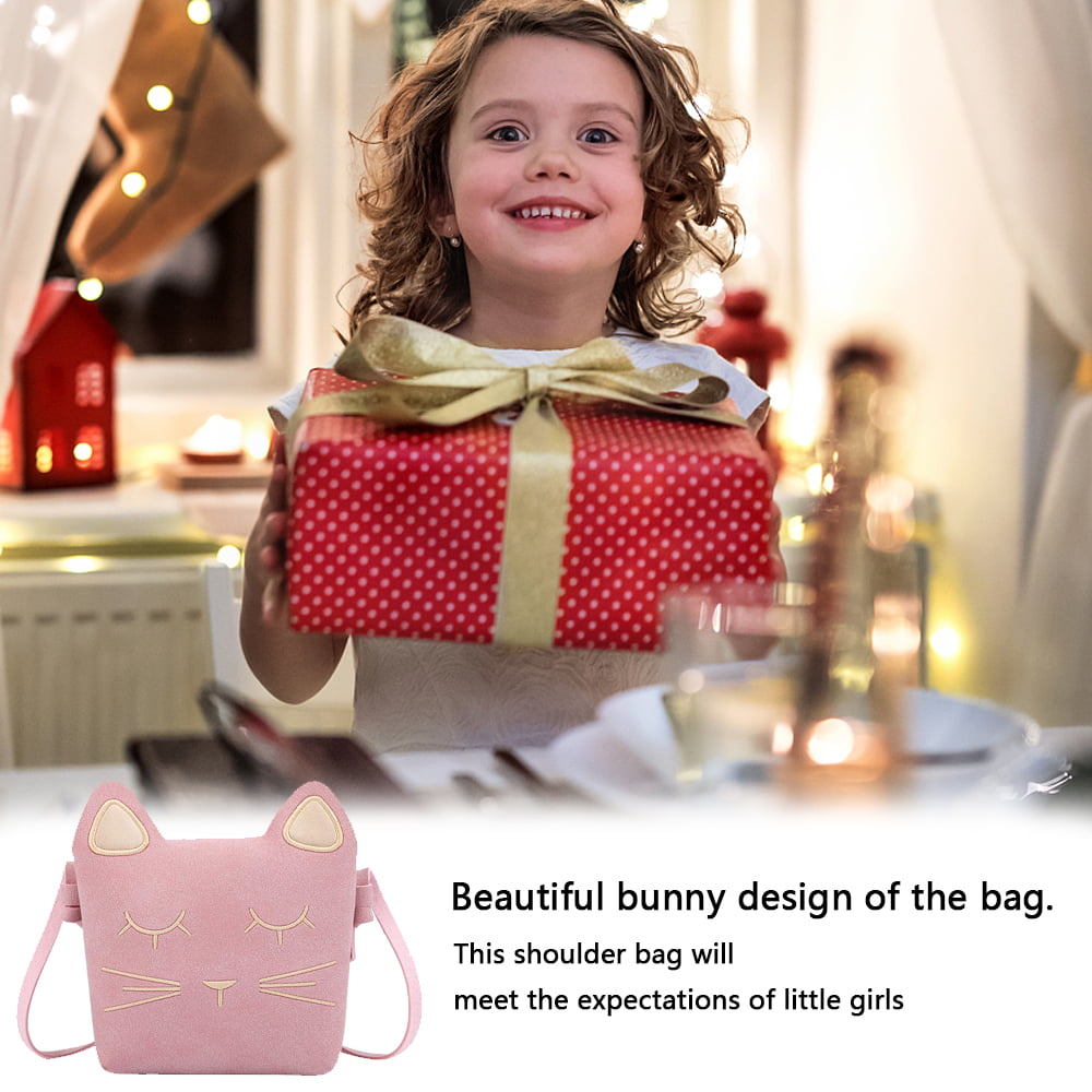 Fashion Small Purse for Little Girls Toddler Kids Cute Rabbit Mini  Messenger Bag-Black - Walmart.com