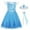 A03627-Blue elsa, variant on Benylion Princess Dress Up Set with 2 Accessories Girls Halloween Costume Birthday Party Dress 3-10 Years