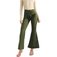 thumbnail image 2 of Liacowi Women Flare Yoga Pant High Waist Stretchy Bootcut Flared Leggings Gym Workout Pant Bell Bottom Trouser, 2 of 9