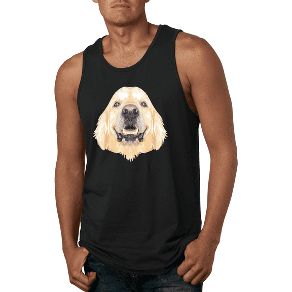 Golden Retriever Dog Animal Lover Graphic Tank Top