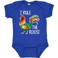 thumbnail image 3 of Inktastic Farmer I Rule The Roost Rooster Boys or Girls Baby Bodysuit, 3 of 5
