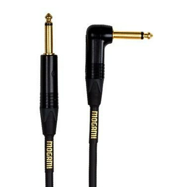 Mogami Gold Instrument R, Straight to Right, 25 Feet