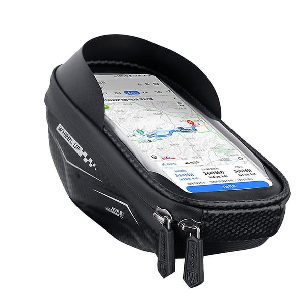 Bolsa impermeable de EVA TPU para el marco delantero de la bicicleta para teléfonos de menos de 6.5
