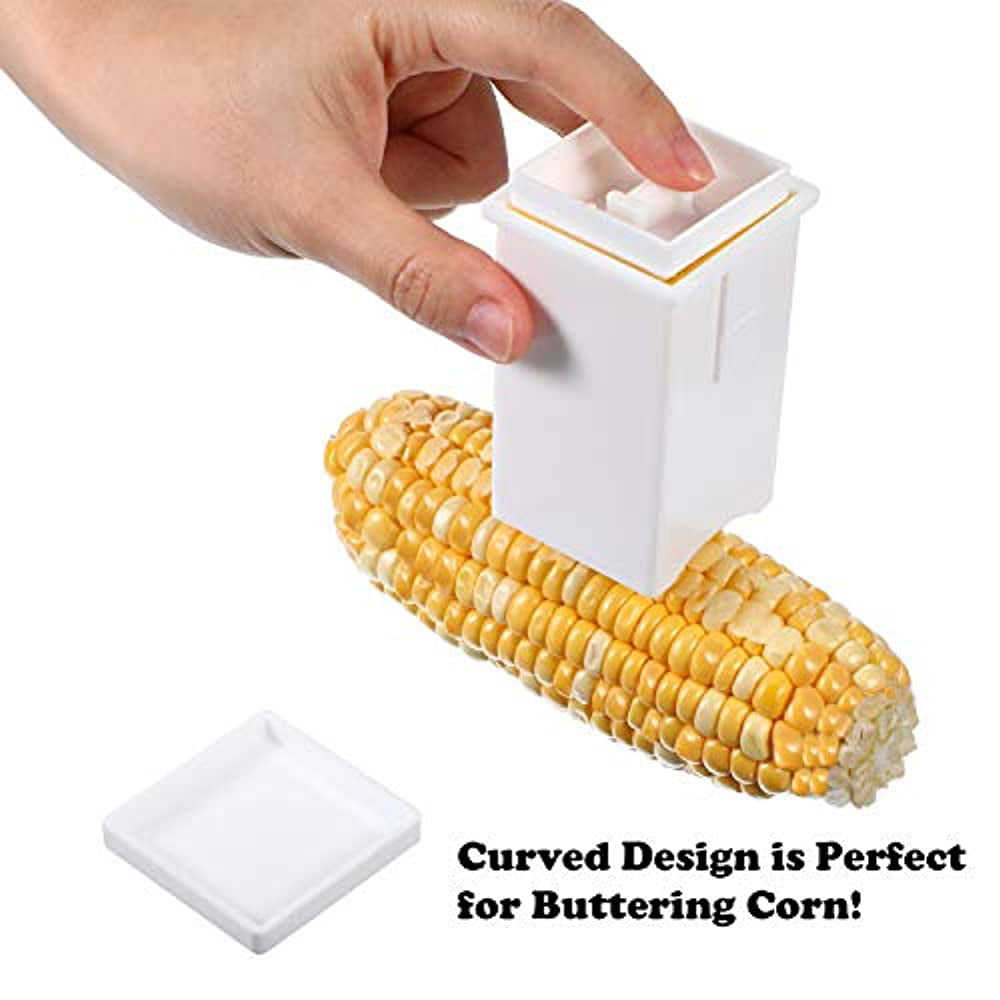 1-2 Pack for Corn On The Cob Butter Spreader Toast Butterer Container Gadget 