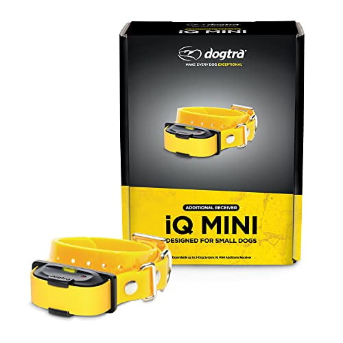 Dogtra iQ Mini Additional Receiver Rechargeable Waterproof Mini Remote Dog Training E-Collar
