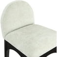 thumbnail image 4 of Meridian Furniture Waldorf Mint Chenille Fabric Stool, 4 of 8