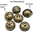 thumbnail image 2 of Jingle Bells Maydahui Bronze, 1.34 pulgadas, 60 unidades, para manualidades, 2 of 9