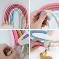 thumbnail image 6 of DIY Rainbow Yarn Bedroom Decor (Nursery Decor), 6 of 6