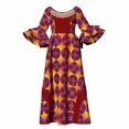 thumbnail image 3 of BintaRealWax African Long Sleeve Dresses for Women Party Wedding Casual Date Dashiki African Dresses for Women Y3819, 3 of 3