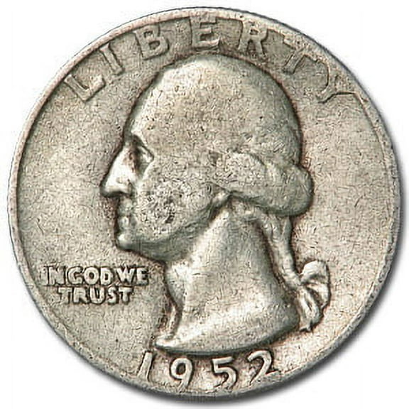 1952 Washington Quarter VG/XF