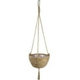 thumbnail image 4 of Cestas colgantes para plantas de algas marinas, cesta colgante natural para plantar flores y plantas de algas marinas, decoración de jardín, materiales de la mejor calidad, 4 of 10