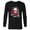 Black, variant on Star Wars Darth Vader Helmet Give Yourself to the Dark Side - Long Sleeve T-Shirt for Men - Customized-White