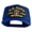 Royal, variant on U.S. Navy Vietnam Veteran Patched Solid Cotton Twill 5 Panel Prostyle Snap Cap - Navy OSFM