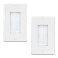 thumbnail image 1 of Placa de pared con cepillo Iwillink, cable que pasa a través de una sola banda, 1 of 6