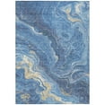 thumbnail image 2 of Addison Rugs Chantille Indoor/Outdoor Transitional Abstract Blue Washable Rectangle Rug, 9' x 12', 2 of 6