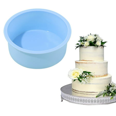 

Silicone Cake Baking Molds Nonstick & Quick Release Baking Pans Bakeware Tray for Cheese Cake and Chocolate Cake