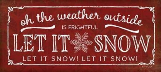 Let It Snow Canvas