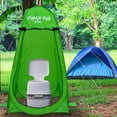 thumbnail image 3 of GigaTent Pop Up Pod Tienda de campaña para ducha con privacidad para vestuario – Refugio portátil instantáneo para la lluvia al aire libre, inodoro de campamento para camping y playa – Ligero y resist, 3 of 5