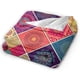thumbnail image 3 of Manta suave y acogedora con diseño de mandala oriental vintage, mantas de felpa, manta de vellón cálida y esponjosa, manta de cama ligera y lavable para todas las estaciones, 60 × 40, 3 of 8