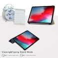 thumbnail image 2 of New iPad Pro 11 Inch Case 2018, Allytech Ultra Slim Trifold Stand Folio Flip Auto Sleep Wake (Support 2nd Gen Apple Pencil Wireless Charging) Protective Cover for Apple iPad Pro 11", Starry Night, 2 of 7