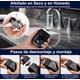 thumbnail image 4 of Rasuradora Electrica Barba Afeitadora 3 Niveles Inalambrica Recargable Shaver con Pantalla Corta al Raz Carga Tipo-c B-763bk Negro Hombre, 4 of 4