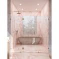 thumbnail image 5 of Glass Warehouse  78" x 67.75" Frameless 3 Panel Inline Shower Door Satin Brass Satin, 5 of 5