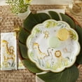 thumbnail image 3 of Kate Aspen 32 Pcs Safari Baby Paper Plates, 9 Inch Heavy Duty Disposable Party Plates, Party Supplies Tableware for Birthday, Baby Shower, Anniversary Party (Bulk), 3 of 6