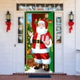 thumbnail image 2 of Christmas Door Christmas Door Cover Dog Xmas Tree Gift Decor Outdoor Photo Door Curtain Creative Christmas Hanging Cloth Blanket, 2 of 5