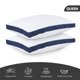 thumbnail image 2 of Juego de 6 unidades de ropa de cama Pillows Utopia, tamaño queen (azul marino), de primera calidad, 2 of 8