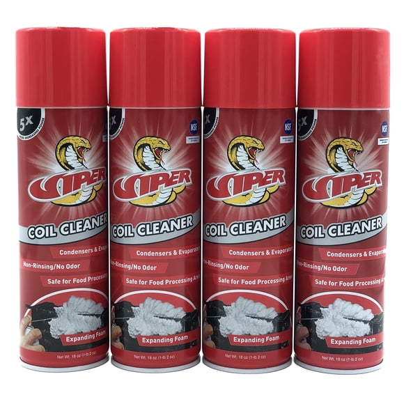 Refrigeration Technologies Viper Nettoyant pour Serpentins Sans Rinçage RT375A (Lot de 4)