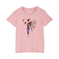 thumbnail image 1 of RXIRUCGD 2025 Vêtements d'Été pour Enfants T-shirt Imprimé Mode Mignon Col Rond Manches Courtes, 1 of 5
