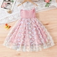 thumbnail image 5 of Girls Spring Dress Toddler Girls Sleeveless Suspenders Dress Dance Party Princess Dresses Clothes Girl Dresses Pink 18 Months-24 Months, 5 of 5