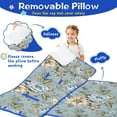 thumbnail image 3 of Pioneer Flower Floral Print Pattern Toddler Nap Mats for Kids Preschool,Sleeping Mat Bag or Kids,Toddler Sleeping Bag,Toddler Nap Mat or Daycare, 3 of 6