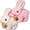 2Pcs, variant on Guvpev Bunby - My Realistic Bunny Toys with Sounds and Movements, Realistic Bunny Stuffed Animal, Interactive Realistic Rabbit Toys, Easter Decorations Birthday Gifts for Boys & Girls
