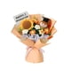 thumbnail image 1 of Muñeca de ganchillo con ramo de graduación de girasol – Set regalo de flores de lana tejida hechas a mano para graduados, recuerdos duraderos y decoración para fiestas, 1 of 7