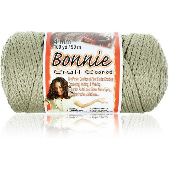 4MM Bonnie Cord 100 Yards Thatch Macrame Cord