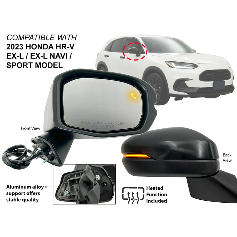 APA Replacement for Exterior Rear View Mirror Power Heated with 