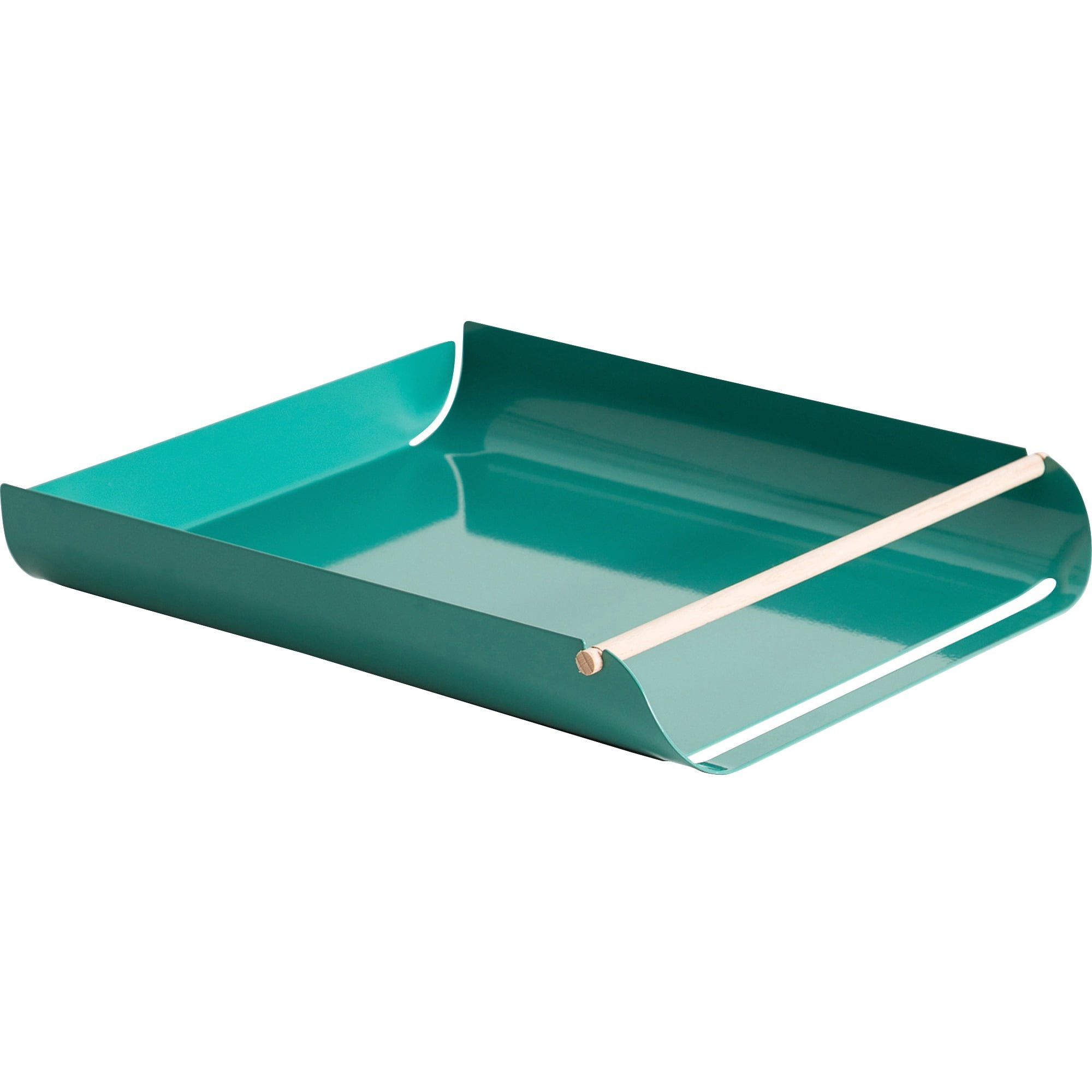 U Brands, Arc Stackable Paper Trays, 1 Each, Green